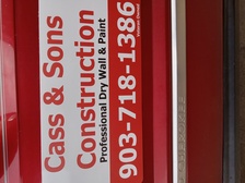Logo for Cass and Son's Construction
