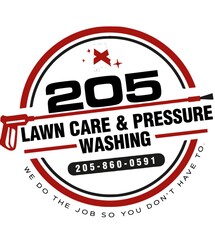 205 Lawncare & Pressure Washing logo