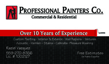 Logo for Professional Painters Co.