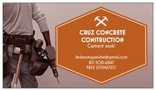 Logo for Cruz Concrete