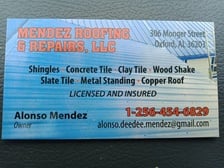 Logo for Mendez Roofing, LLC