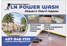 Logo for For His Glory Pressure Wash