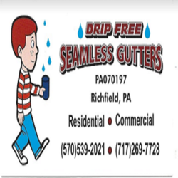 Drip Free Seamless Gutters LLC logo