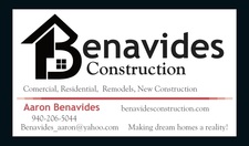 Logo for Benavides Construction