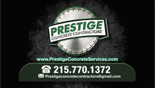 Logo for Prestige Concrete Contractors