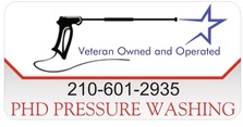 Logo for PHD Pressure Washing