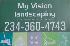 Logo for My Vision Landscaping