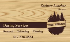 Logo for Daring Tree Service