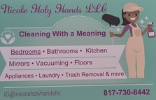 Logo for Nicole's Holy Hands