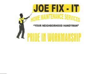 Joe Fix-It Services, LLC logo