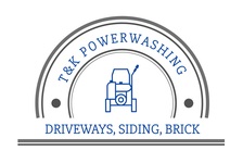 Logo for T&K Powerwashing