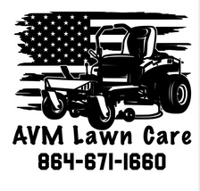Logo for AVM Lawn Care