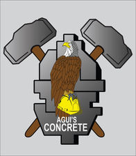 Logo for Agui's Concrete