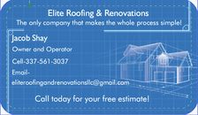 Elite Roofing & Renovations LLC logo