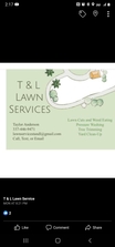 Logo for T&L Lawn Services