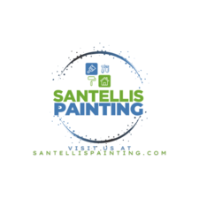 Logo for Santellis Painting, LLC