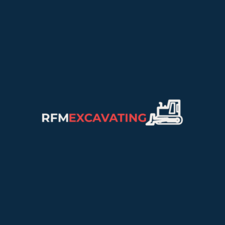 Logo for RFM Excavating, LLC