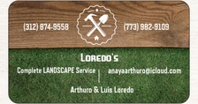 Loredo's Landscaping logo