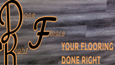 Logo for Done Right Floors