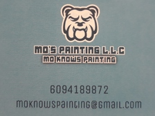 Logo for Mo's Painting, LLC