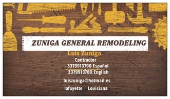 Zuniga General Remodeling logo