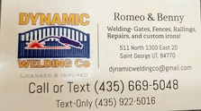 Logo for Dynamic Welding, LLC