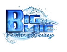 Logo for Big Blue Pressure Washing