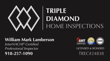 Logo for Triple Diamond Home Inspections