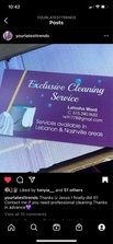 Logo for Exclusive Cleaning
