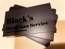 Logo for Black's Handyman