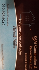 RAM Construction & Renovations, LLC logo