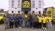 Logo for Lone Wolf Renovations