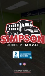 Simpson Hauling & Junk Removal logo