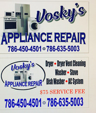 Vosky Appliance Repair logo
