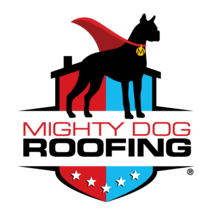 Logo for Mighty Dog Roofing of SW KC Metro