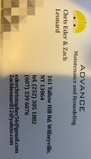 Logo for Advanced Maintenance and Remodeling