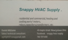 Logo for Snappy HVAC Supply