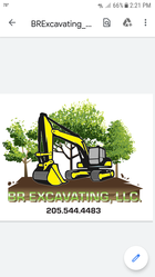 BR Excavating logo