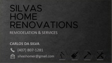 Logo for Silva Home Renovations