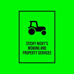 Sticky Nicky's Mowing and Property Services logo