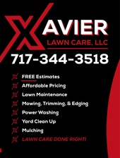 Logo for Xavier lawn care