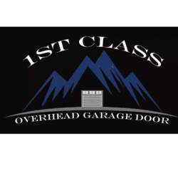 1st Class Overhead Garage Door logo