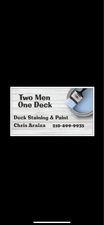 Logo for 2 Men 1 Deck