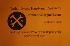 Logo for Nathan Evans Handyman Services