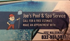 Joe's Pool & Spa Service logo