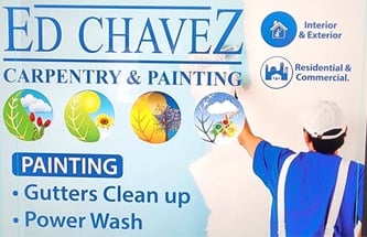 Ed Chavez Landscaping & Painting logo