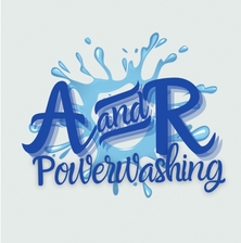 Logo for A&R Powerwashing