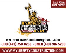 Logo for Liberty Construction and Remodeling