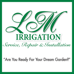 LM Irrigation & Sprinkler Service logo