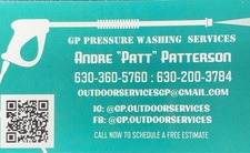 Logo for GP Pressure Washing Services